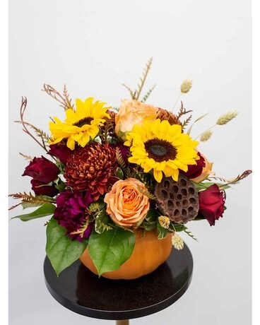 Harvest Moon Flower Arrangement