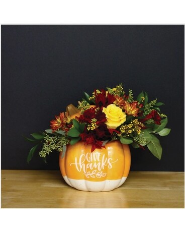 Give Thanks Flower Arrangement