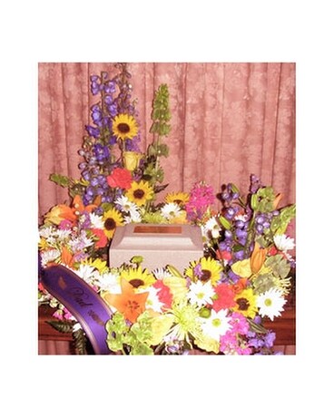 Cremation Urn Wreath