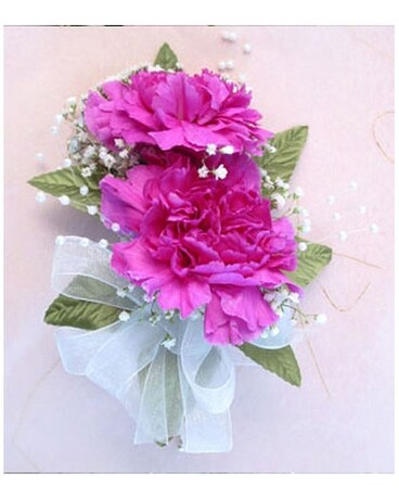 Double Carnation Corsage