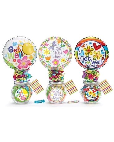 Get Well Candy Jar Gifts
