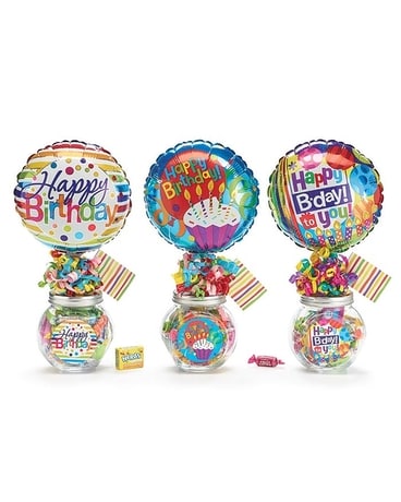 Birthday Candy Jar Gifts