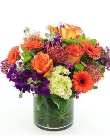 Norristown Sunset Flower Arrangement