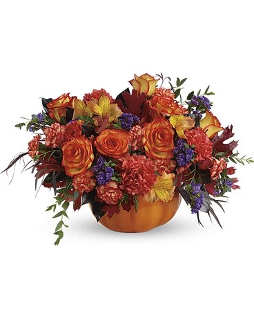 プリザーブドフラワーアレンジメント WinterApple pumpkin bf6effb8d3111ac33b439a9a058998