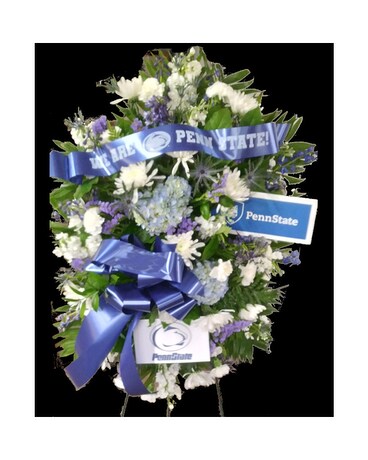 Penn State Funeral Spray Funeral Arrangement