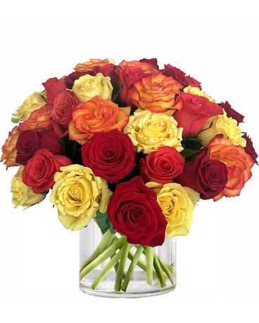 Rose Harvest Flower Arrangement