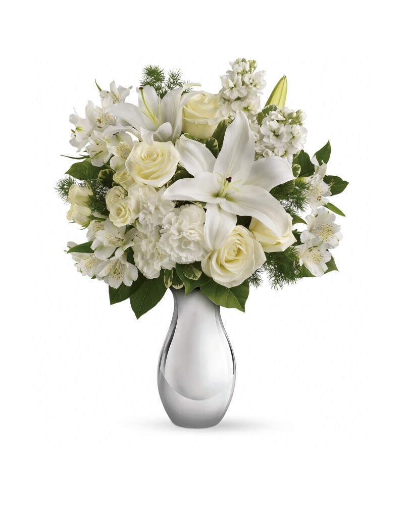 Shimmering White Bouquet