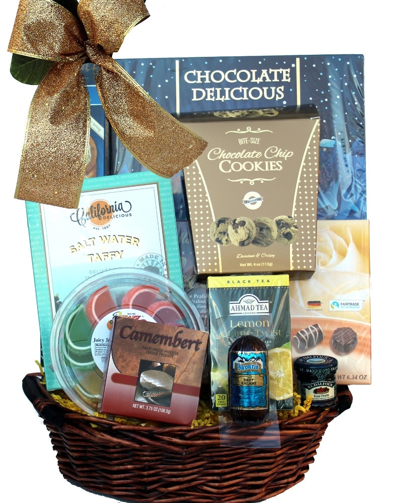 Snacks and Sweets Gift Basket Gift Basket