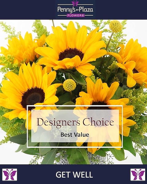 Get Well Designer's Choice Flower Arrangement