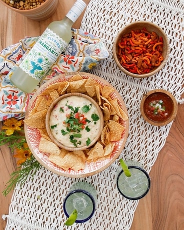 Chip Dippin' & Margarita Sippin' Happy Hour Snack Flower Arrangement