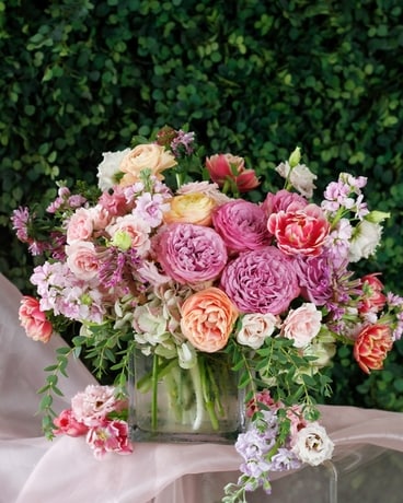 Tea Party Flower Arrangement