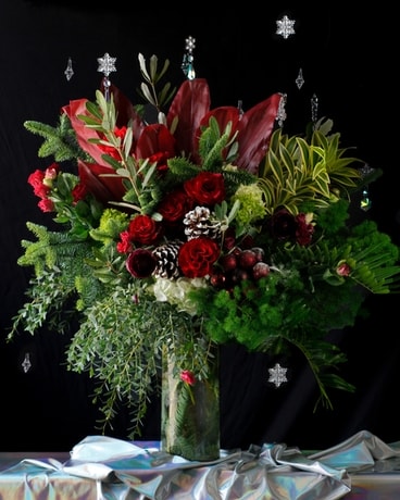 Holiday Highlands // Couture Collection Flower Arrangement