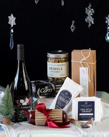 Winter Charcuterie Smörgåsbord Box Gift Basket