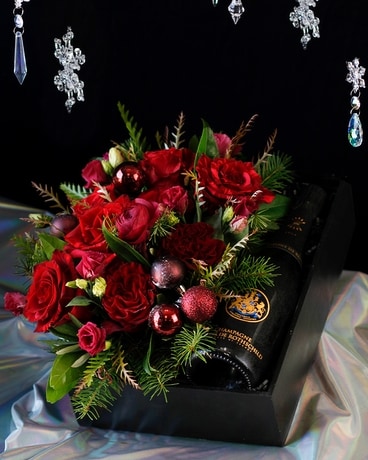 Wine Rubies Winter Bella Box Gift Basket