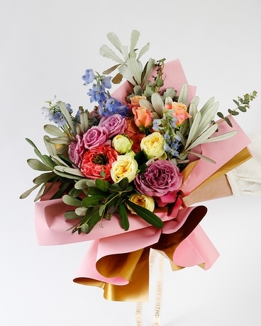 Cheers to You, Petals Birthday Bloom Bunch in Dallas TX - Dr