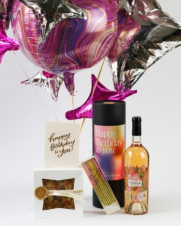 The Whole Birthday Package Gift Basket