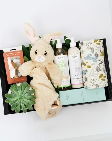 OH BABY! NEW BABY BOX Gift Basket