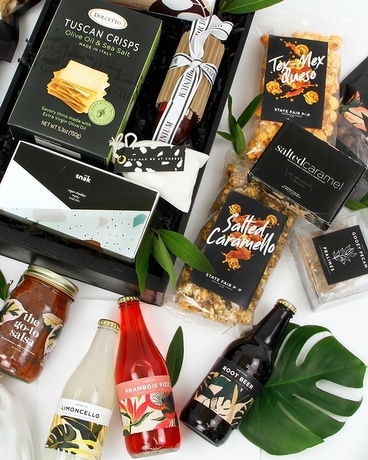 SNACK.CRACKER.POP BEST SELLER BOX Gift Basket