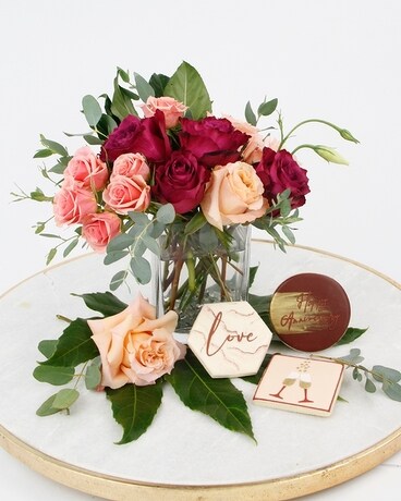 BETTER TOGETHER // Anniversary Flowers & Cookies Flower Arrangement