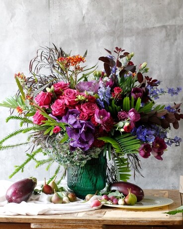 Blackberry Charlotte Flower Arrangement
