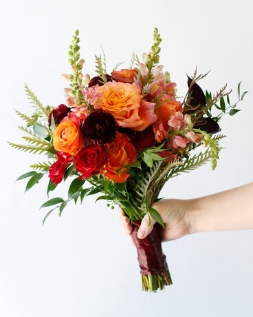 GILLIAN // Hand-Tied Bouquet Flower Arrangement
