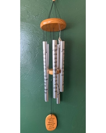 Wood In Angel's Arms Wind Chime Gifts