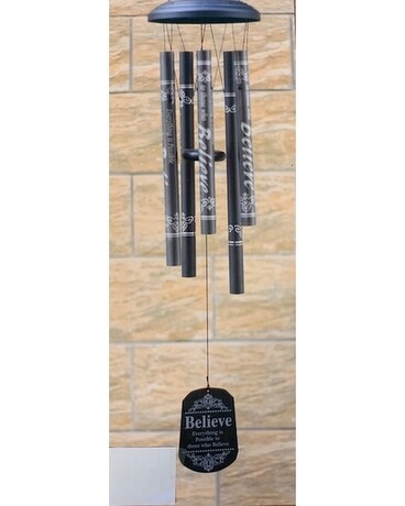 Black Believe Wind Chime Gifts