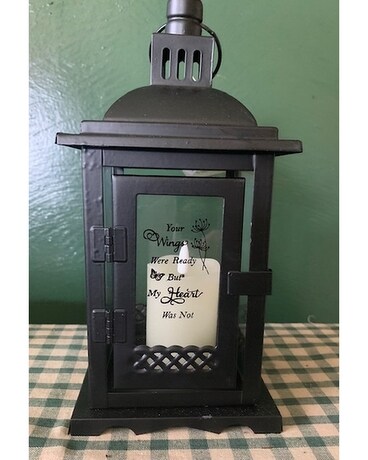 Your Wings Metal Lantern Gifts