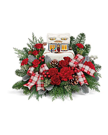 Thomas Kinkade's Sweet Shoppe Bouquet Flower Arrangement