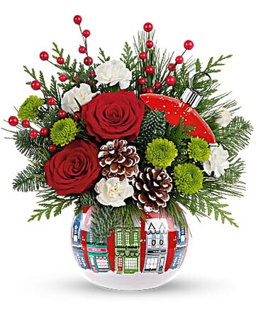 Silent Night Bouquet Flower Arrangement