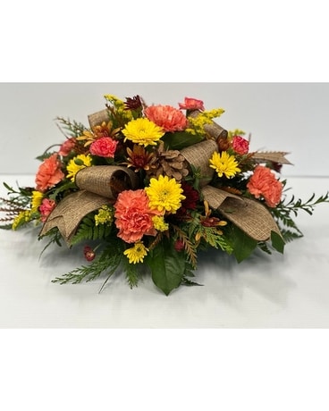 Festive Centerpiece Flower Arrangement