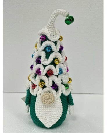Martina Gnome Tree 2 Flower Arrangement