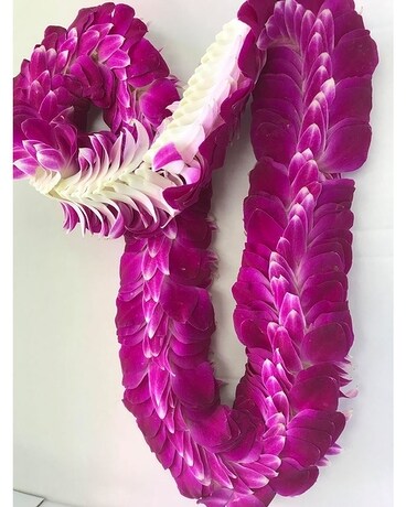 Centipede Orchid Leis Flower Arrangement