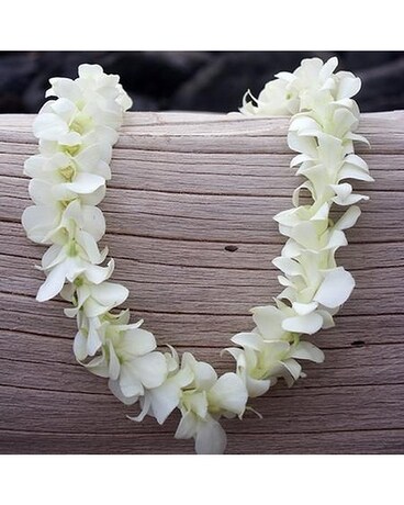 Single Layer Orchid Leis Flower Arrangement