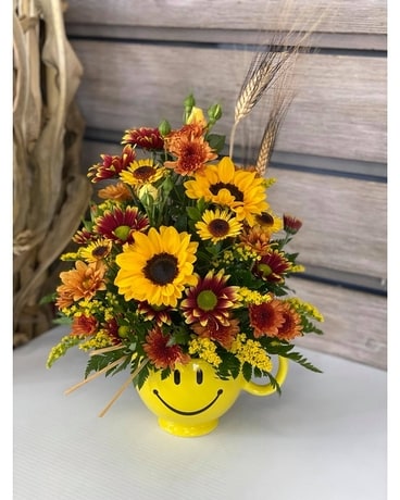 Fall Smiles Flower Arrangement