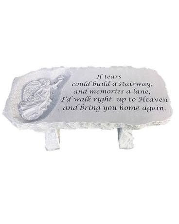 Cement Angel Bench Custom product