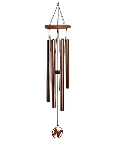 Copper Butterfly Windchime Flower Arrangement