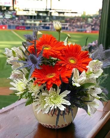 Take Me Out to the Ballpark Flower Arrangement