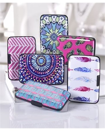 RFID Protected Aluminum Card Wallet Custom product