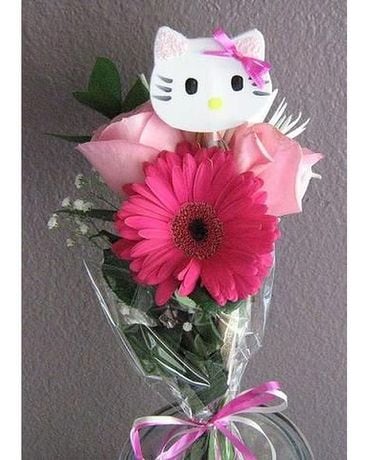 Presentation Bouquets for a Special Entertainer Flower Arrangement