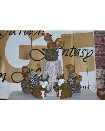 Squirrel Holding an acorn Custom product