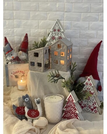 Gnome For The Holidays Gift Basket