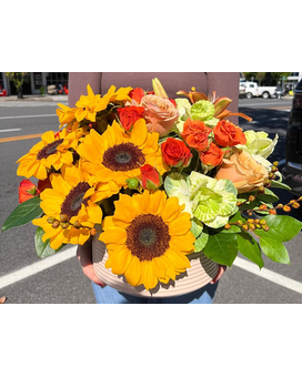 Sunset Cider Flower Arrangement