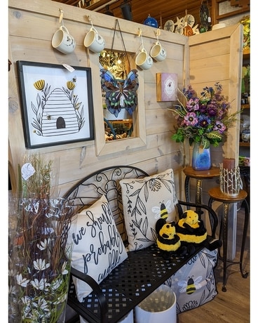 In-store home accents and garden decor Flower Arrangement