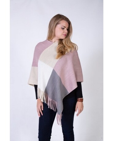 Plaid Color Block Shawl Gifts
