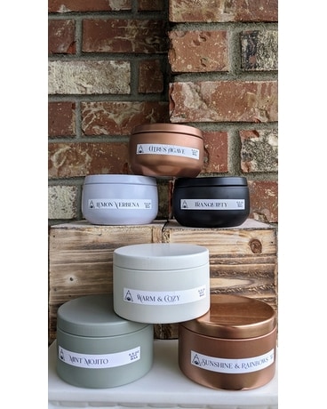 Apothalinea Candles - Tin Vessels - Locally Made! Gifts