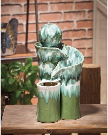 Orb Ceramic Water Fountain Gifts