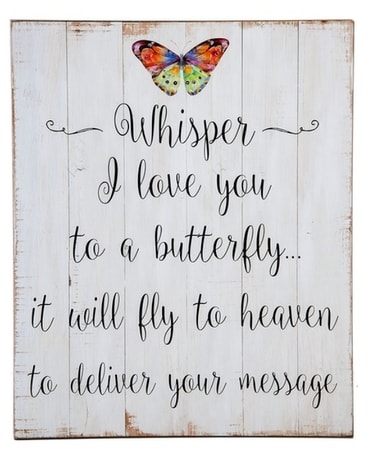 Butterfly Whisper Wall Hanging Gifts