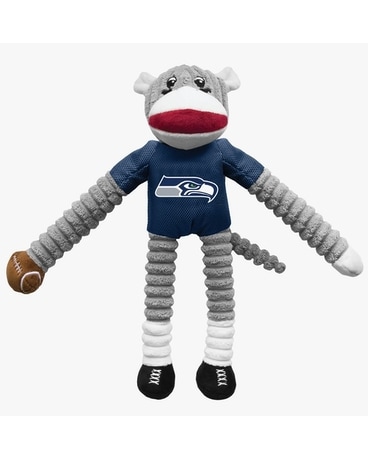 Seahawks Sock Monkey Pet Toy Gifts