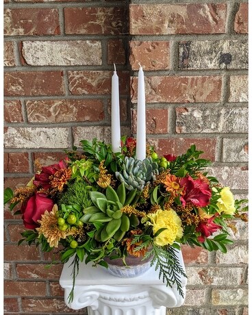 Cugini's Grateful for You Centerpiece Flower Arrangement